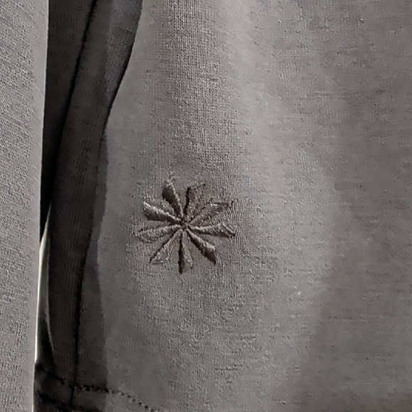 Athleta Seasoft 1/4 Zip In Brownish Gray EUC - Picture 4 of 6